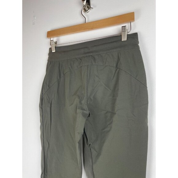 Athleta Headlands Hybrid Trek Women's Jogger Pants - Gray/Green - Size 4 Petite - Picture 6 of 8